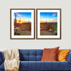 Sonoran Desert Sunset Landscape Wall Art