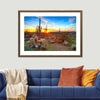 Sonoran Desert Sunset Landscape Wall Art