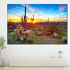 Sonoran Desert Sunset Landscape Wall Art