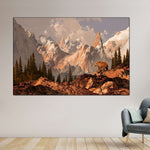 Rocky Mountain Bear Wall Art