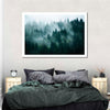 Misty Fir Forest Wall Art