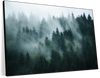 Misty Fir Forest Wall Art