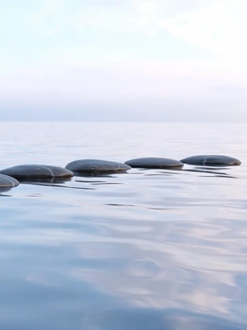 Water Zen Stones Wall Art