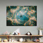 Sandy Underwater Starfish Wall Art