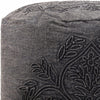 Sieghartskirchen Black Pouf