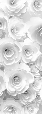 White Roses Wall Art