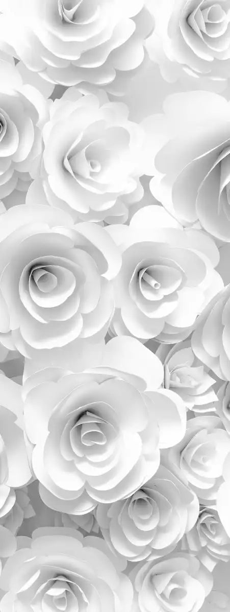 White Roses Wall Art