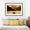 Lake Moose Wall Art