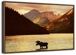 Lake Moose Wall Art
