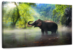Wild Elephant Wall Art