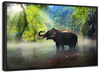 Wild Elephant Wall Art