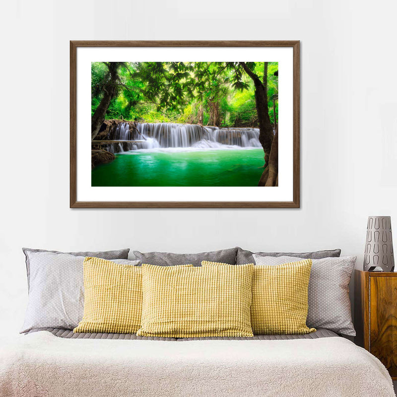 Huay Mae Khamin Waterfall Wall Art