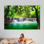 Huay Mae Khamin Waterfall Wall Art