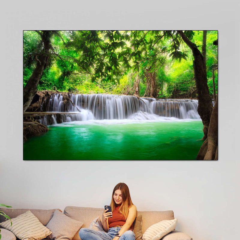 Huay Mae Khamin Waterfall Wall Art