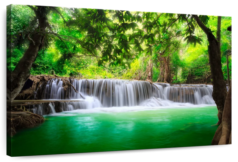 Huay Mae Khamin Waterfall Wall Art