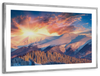 Snowy Mountain Sunrise Wall Art