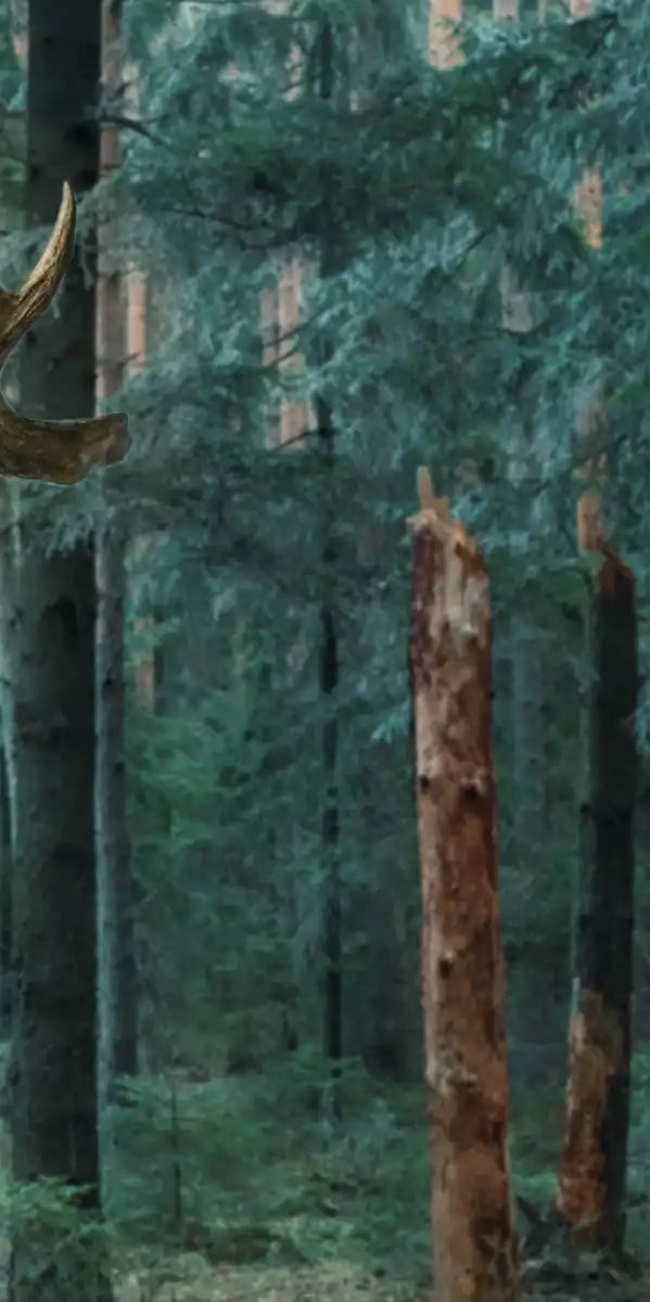 Wild Forest Moose Wall Art