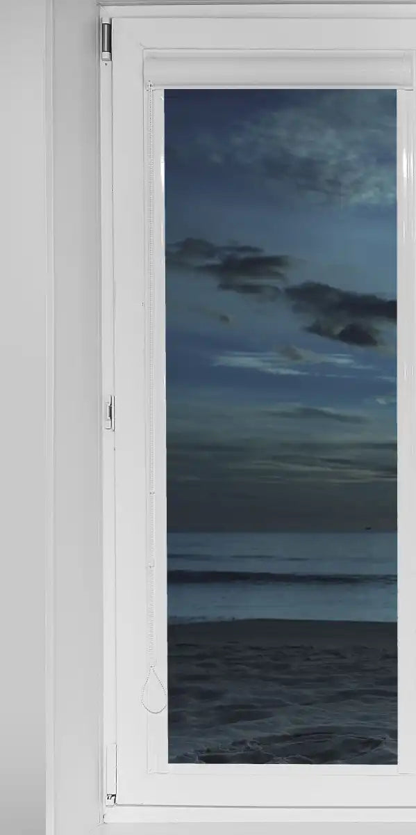 Window To Moonlit Beach Wall Art