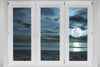 Window To Moonlit Beach Wall Art