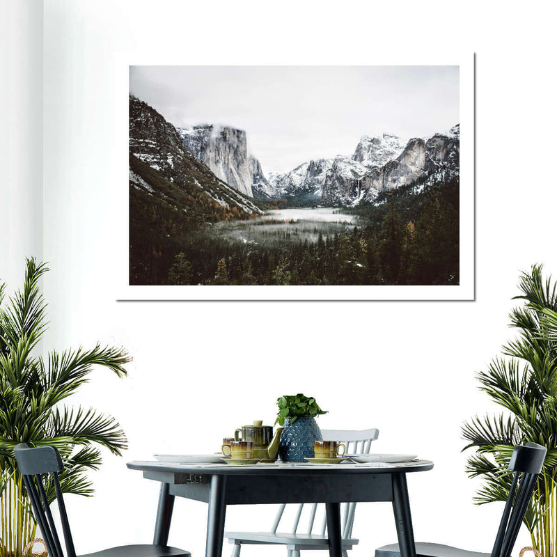 Yosemite Winter Magic Wall Art