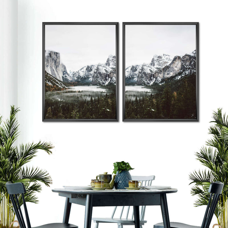 Yosemite Winter Magic Wall Art