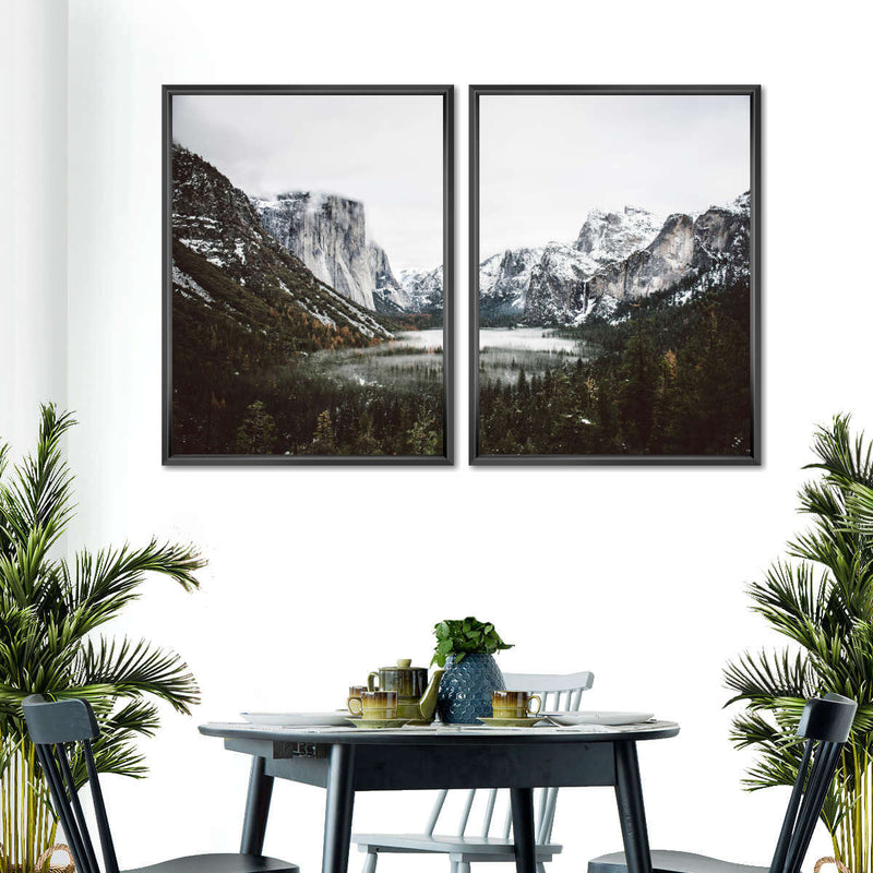 Yosemite Winter Magic Wall Art