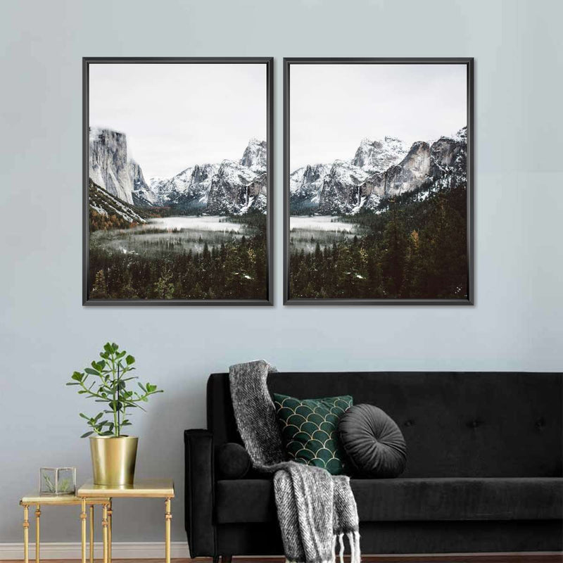 Yosemite Winter Magic Wall Art