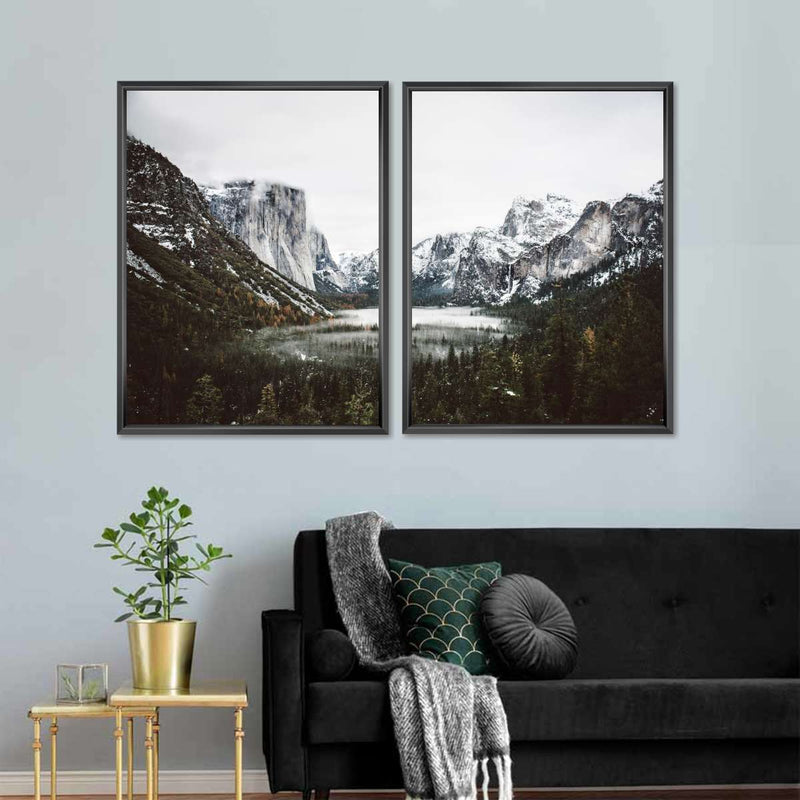 Yosemite Winter Magic Wall Art