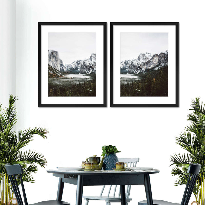Yosemite Winter Magic Wall Art