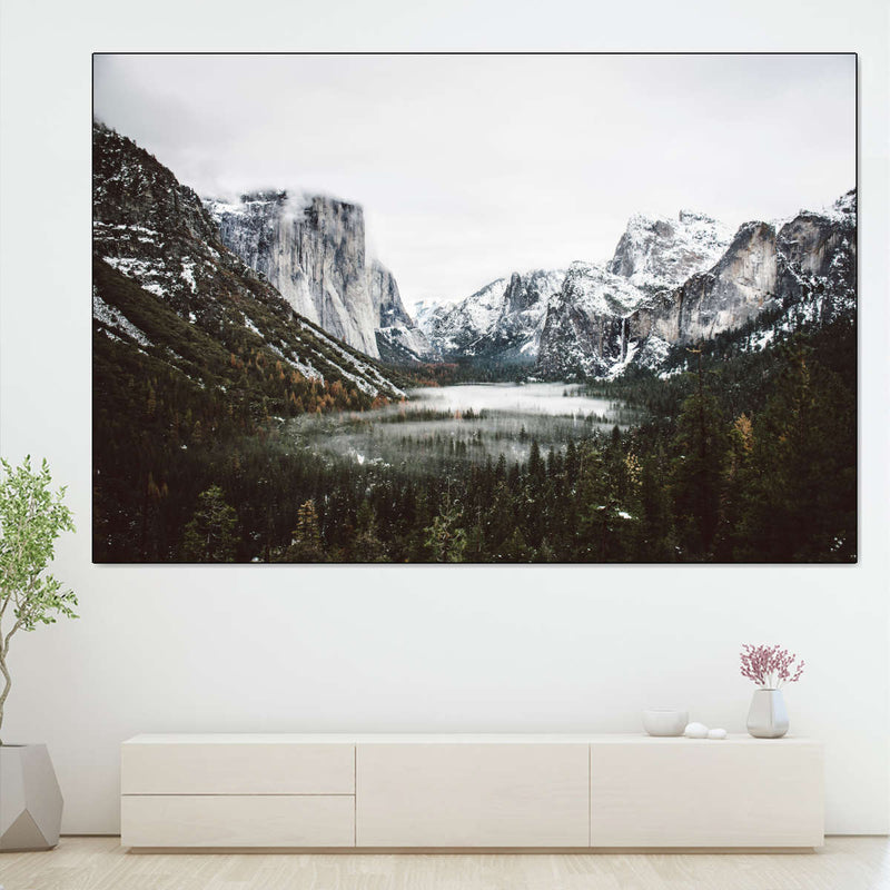Yosemite Winter Magic Wall Art