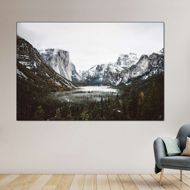 Yosemite Winter Magic Wall Art