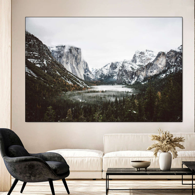 Yosemite Winter Magic Wall Art