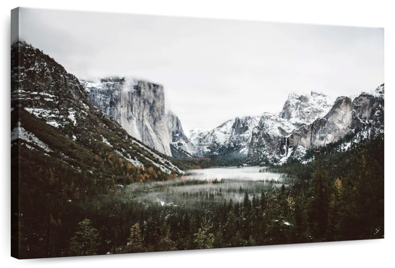 Yosemite Winter Magic Wall Art