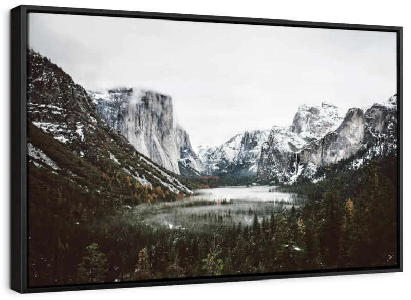 Yosemite Winter Magic Wall Art