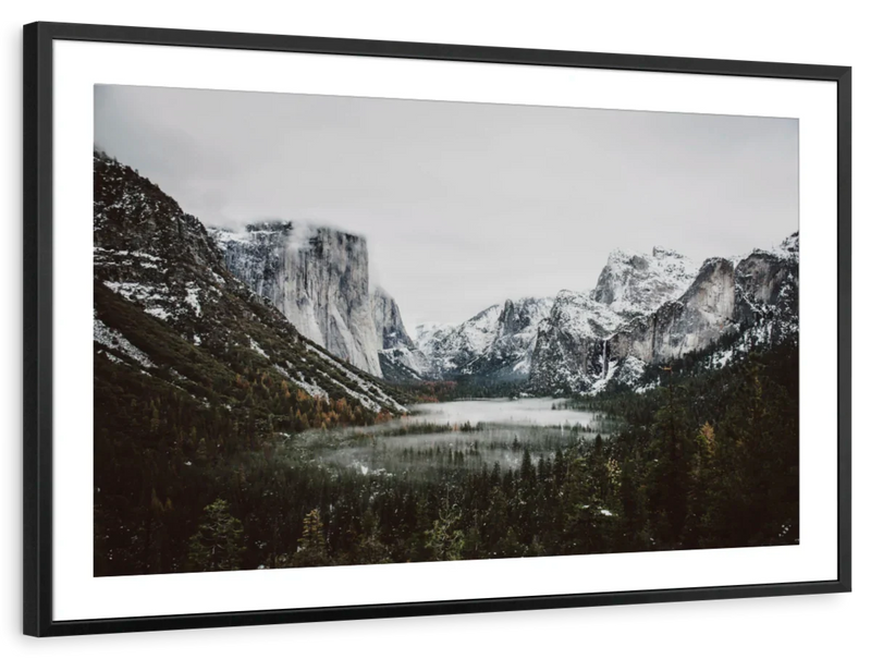 Yosemite Winter Magic Wall Art