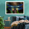 Prismatic Dragonfly Wall Art