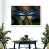Prismatic Dragonfly Wall Art