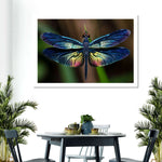 Prismatic Dragonfly Wall Art