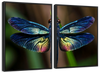 Prismatic Dragonfly Wall Art