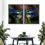 Prismatic Dragonfly Wall Art