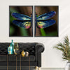 Prismatic Dragonfly Wall Art