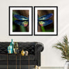 Prismatic Dragonfly Wall Art