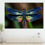 Prismatic Dragonfly Wall Art