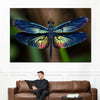 Prismatic Dragonfly Wall Art