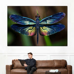 Prismatic Dragonfly Wall Art