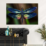 Prismatic Dragonfly Wall Art