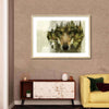 Wolf Head Silhouette Wall Art