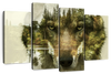 Wolf Head Silhouette Wall Art