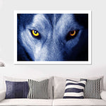 Mystic Wolf Eyes Wall Art
