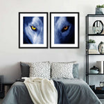 Mystic Wolf Eyes Wall Art